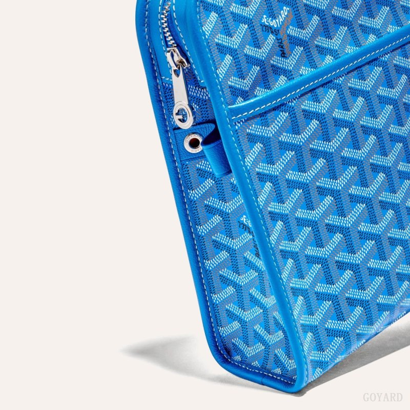 Goyard JOUVENCE GM TOILET BAG Aksesuar Mavi | GY-WEF8251
