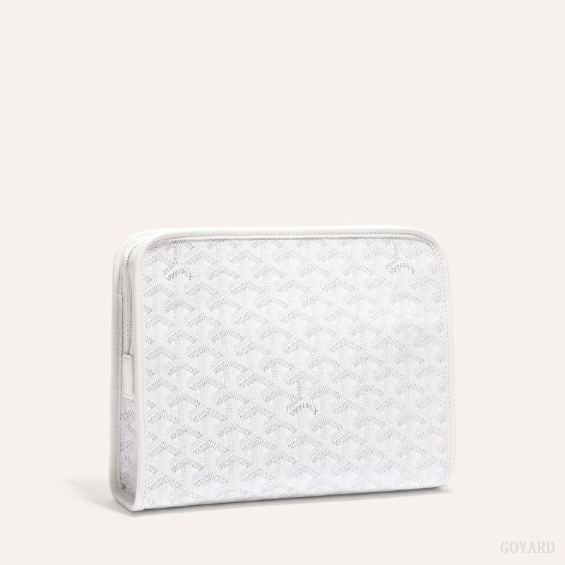 Goyard JOUVENCE MM TOILET BAG Aksesuar Beyaz | GY-KVT6158