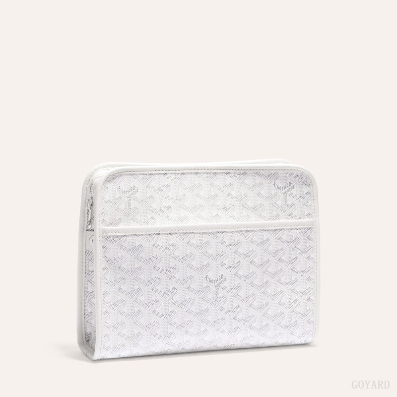 Goyard JOUVENCE MM TOILET BAG Aksesuar Beyaz | GY-KVT6158