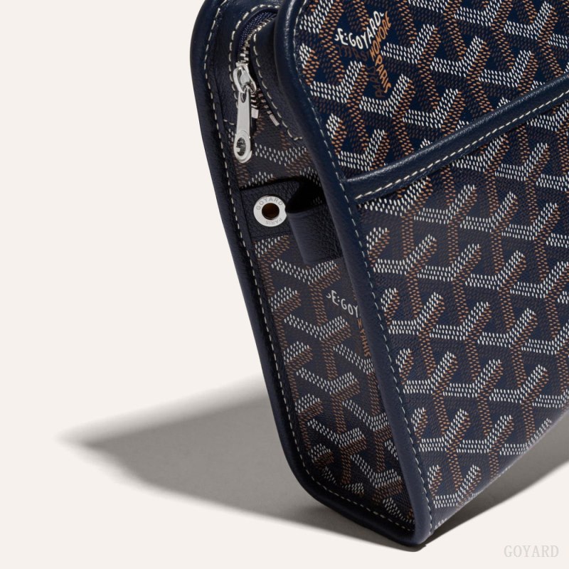 Goyard JOUVENCE MM TOILET BAG Aksesuar Lacivert Mavi | GY-RPR2873