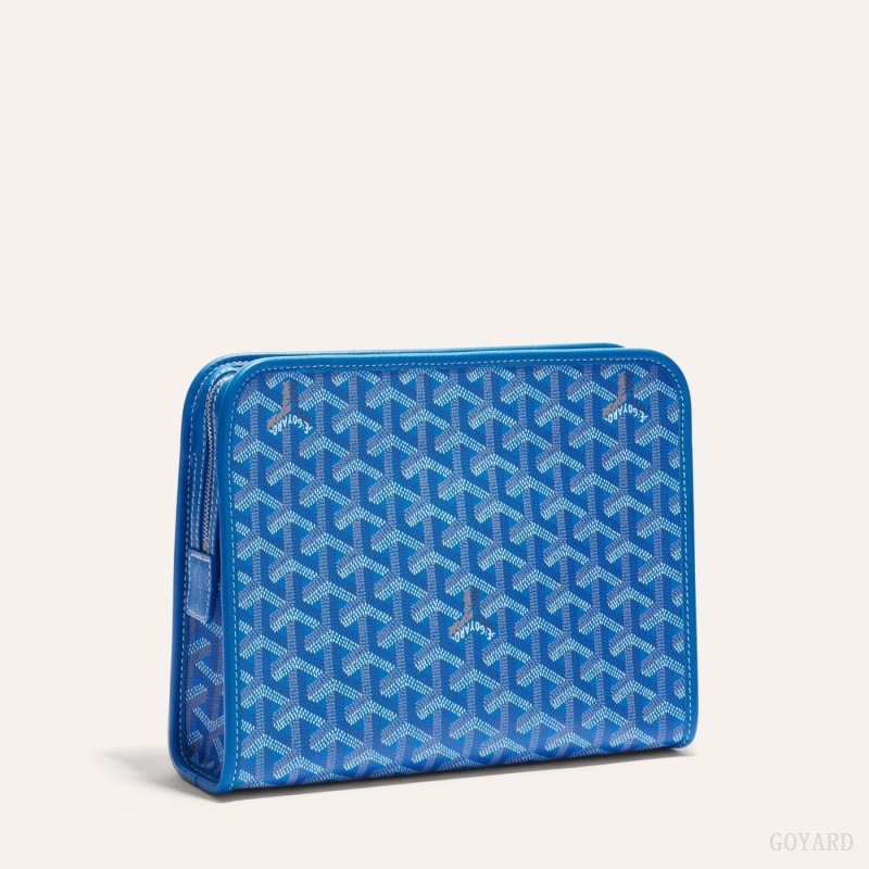 Goyard JOUVENCE MM TOILET BAG Aksesuar Mavi | GY-CJR4858