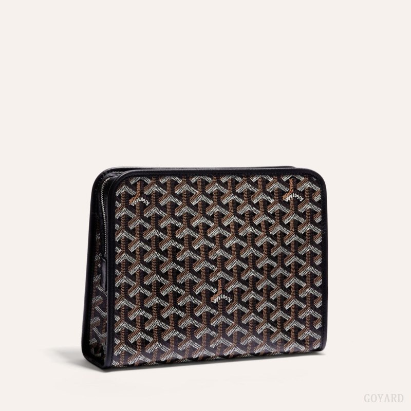 Goyard JOUVENCE MM TOILET BAG Aksesuar Siyah | GY-ANI3992