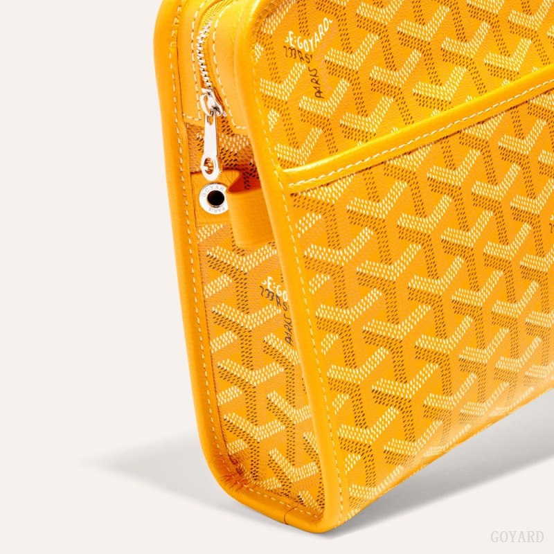 Goyard JOUVENCE MM TOILET BAG Aksesuar Sarı | GY-OQN2534
