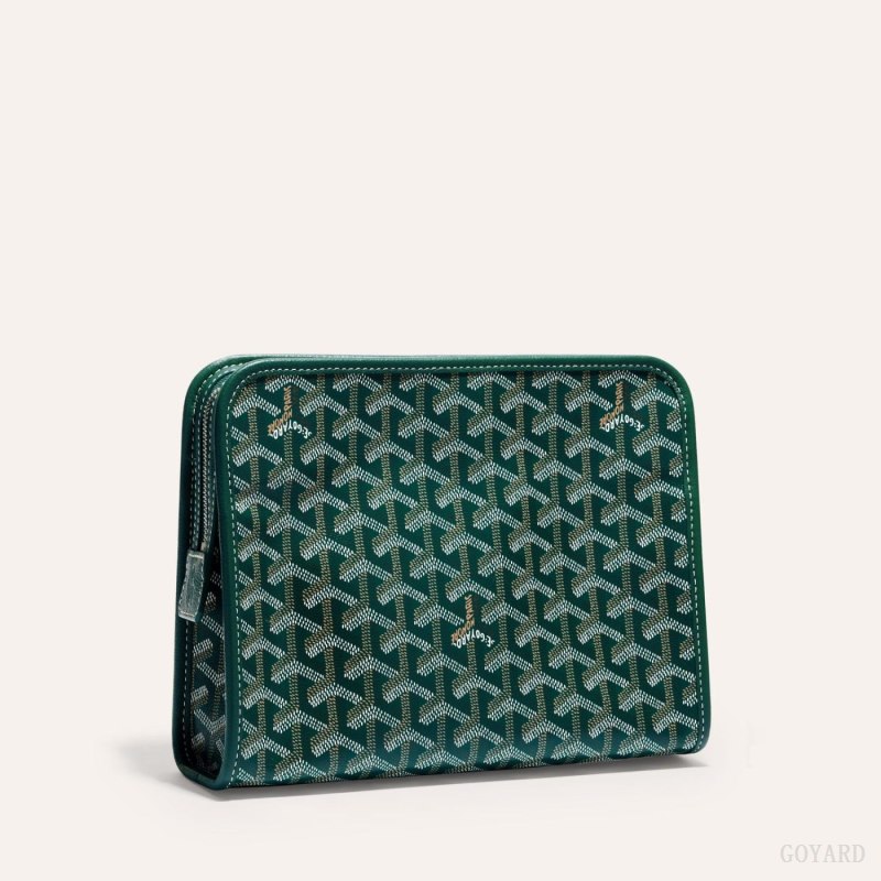 Goyard JOUVENCE MM TOILET BAG Aksesuar Yeşil | GY-SEK8227