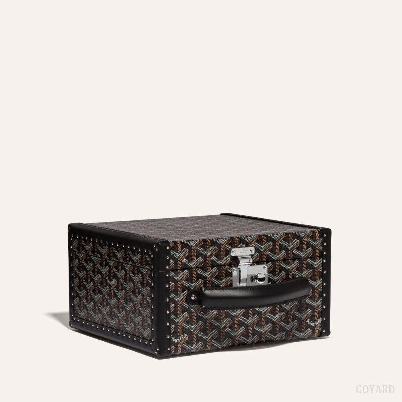 Goyard JOUX 6 WATCH CASE Boxes Siyah | GY-NZZ5133