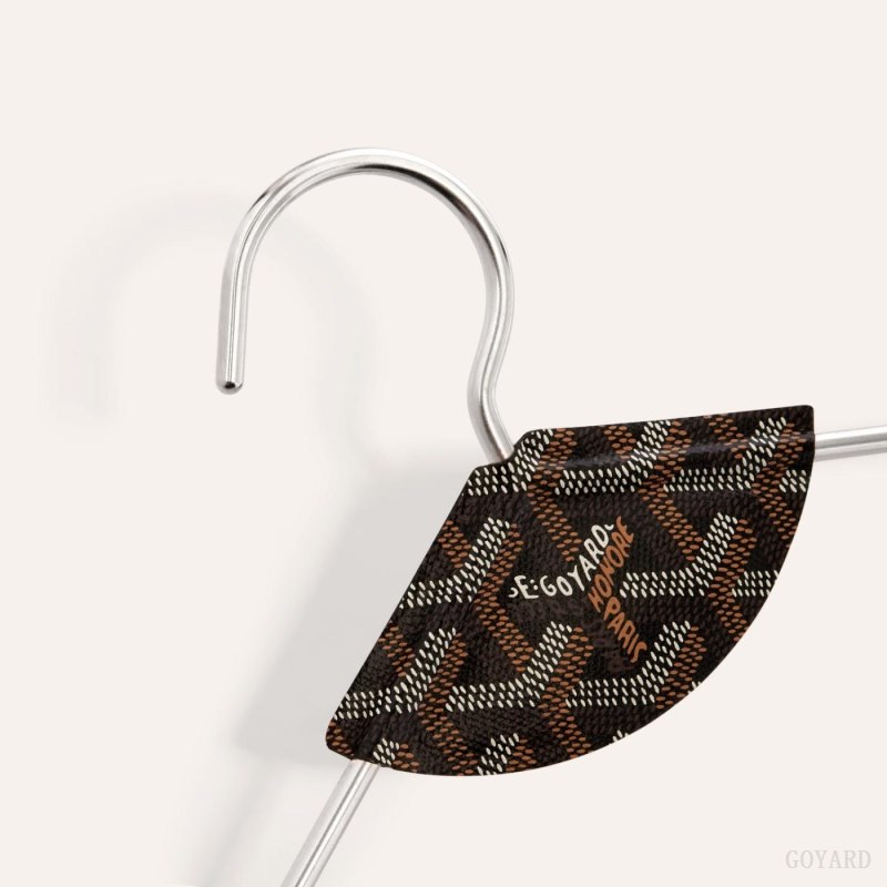 Goyard LIVRÉE PAIR OF HANGERS Aksesuar Siyah | GY-MOC0737