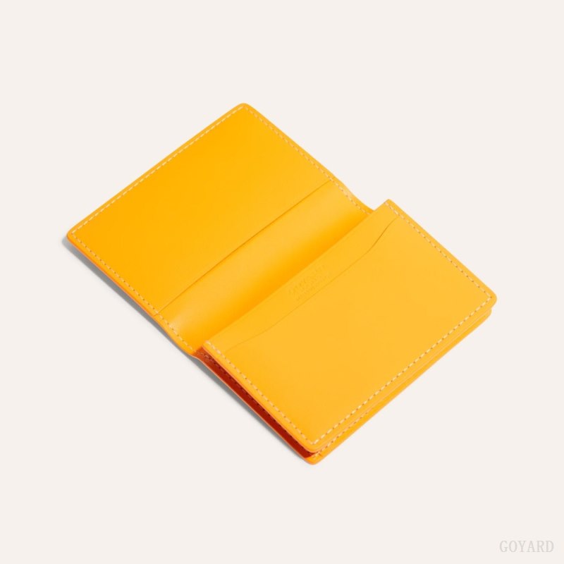 Goyard MALESHERBES CARD WALLET Kartlık Sarı | GY-IPR4472