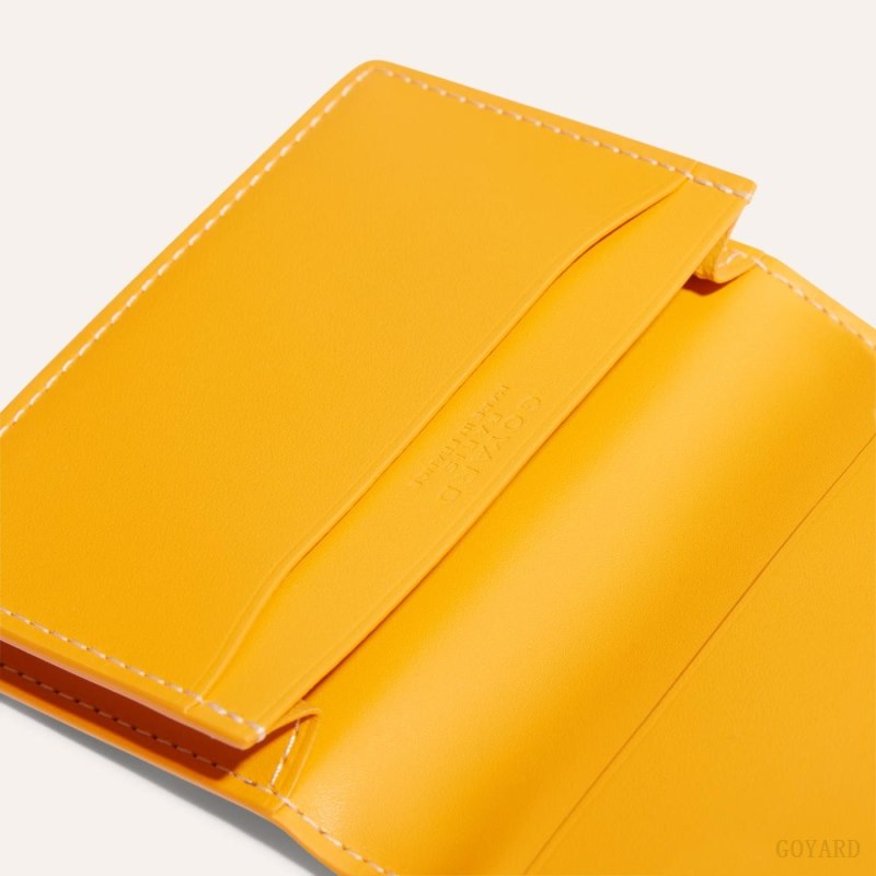 Goyard MALESHERBES CARD WALLET Kartlık Sarı | GY-IPR4472