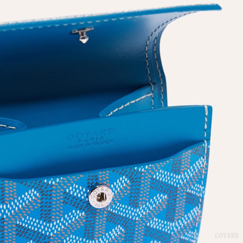 Goyard MARIGNY WALLET Cüzdan Mavi | GY-SHF6935