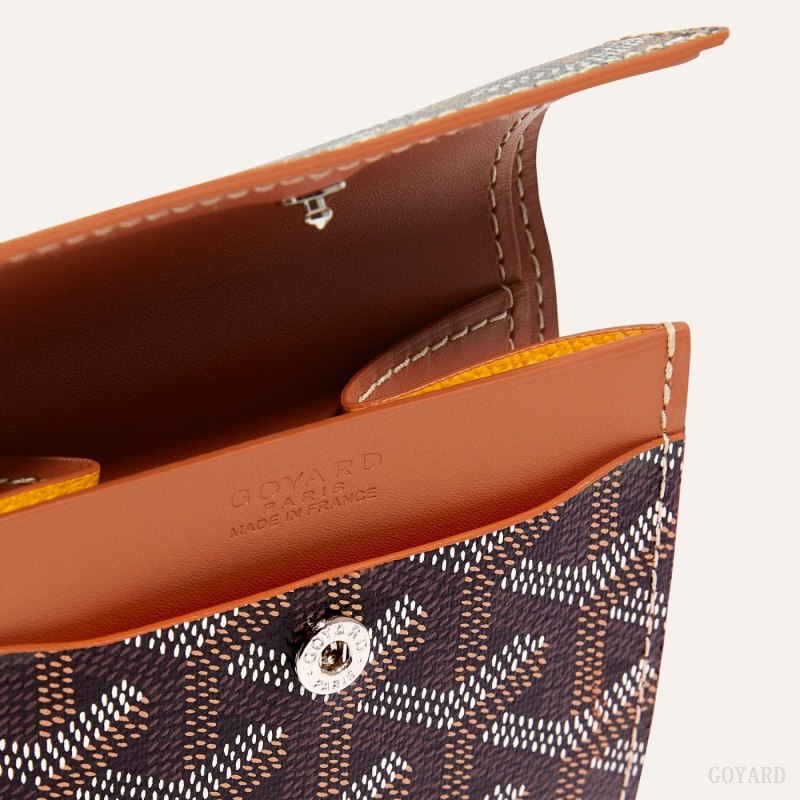 Goyard MARIGNY WALLET Cüzdan Siyah Kahverengi | GY-FLN0710
