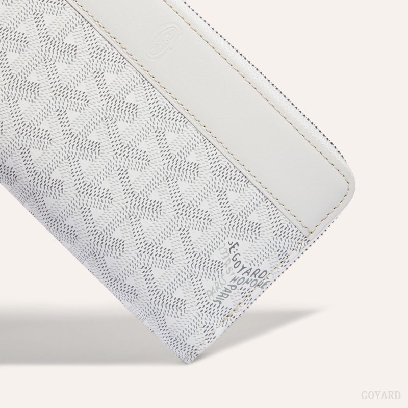 Goyard MATIGNON GM WALLET Cüzdan Beyaz | GY-WID5331
