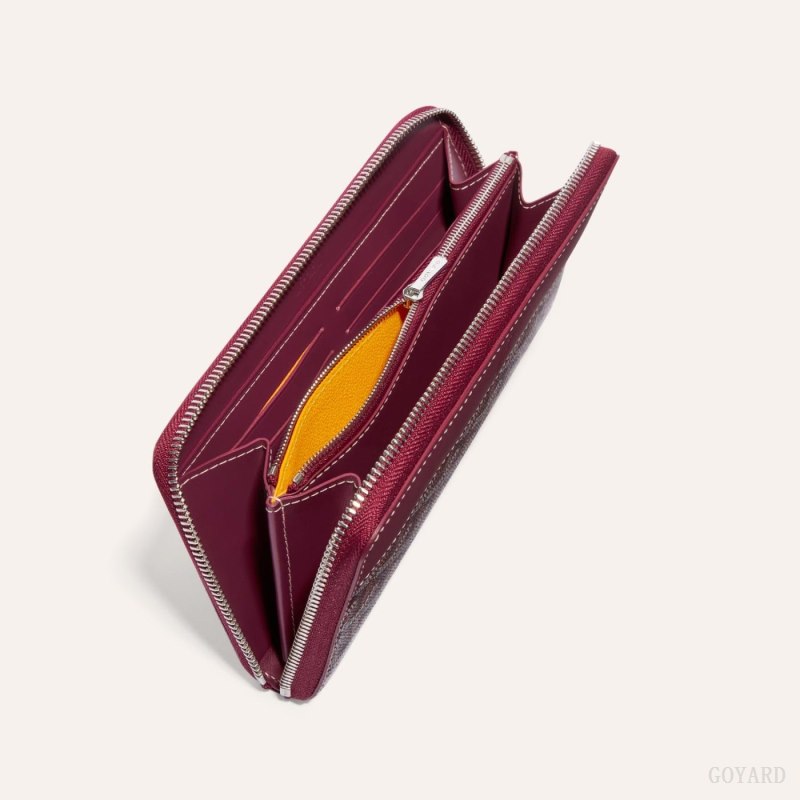 Goyard MATIGNON GM WALLET Cüzdan Bordo | GY-ZOX1842