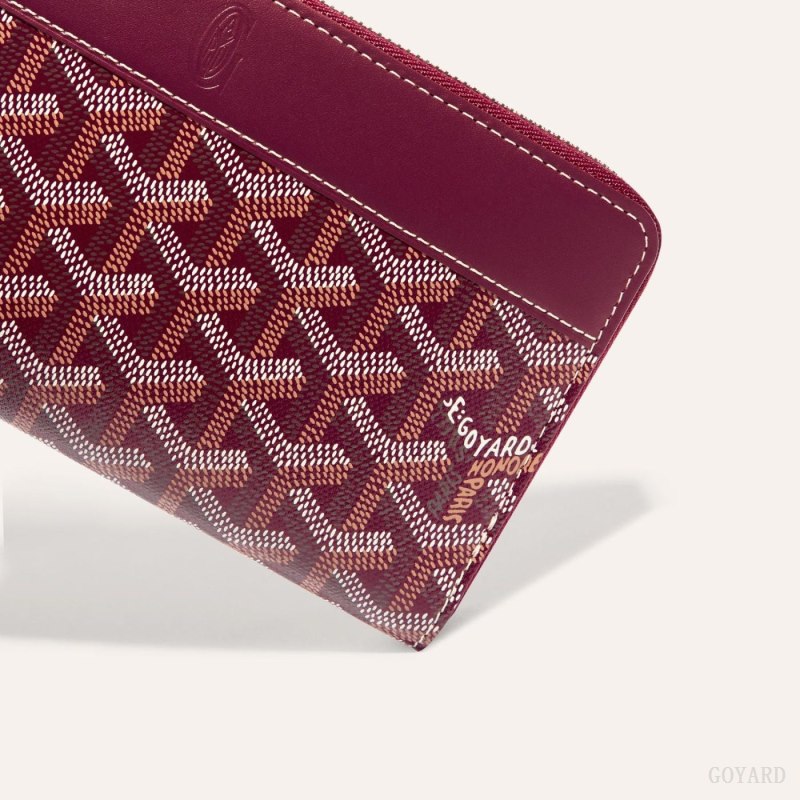 Goyard MATIGNON GM WALLET Cüzdan Bordo | GY-ZOX1842