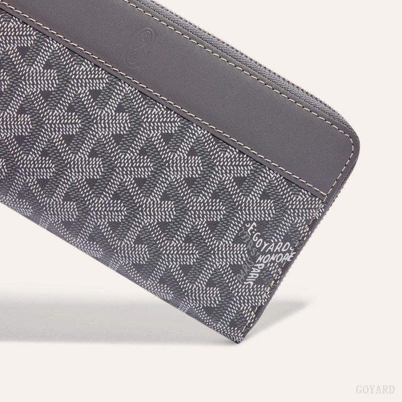 Goyard MATIGNON GM WALLET Cüzdan Gri | GY-DDX8460