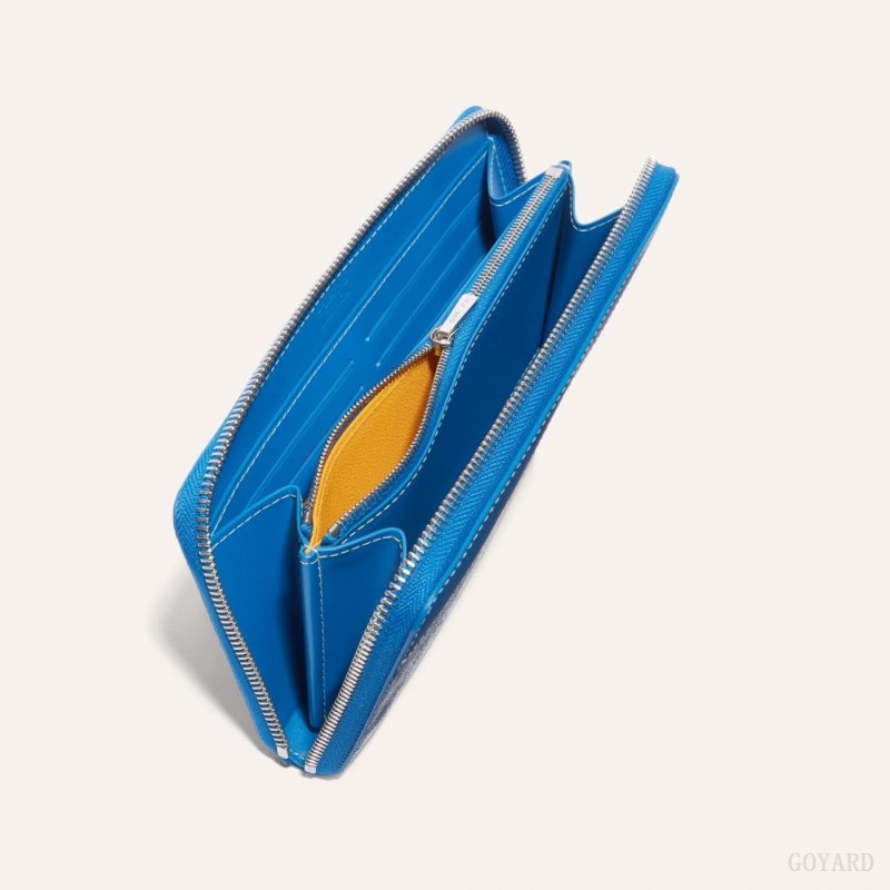 Goyard MATIGNON GM WALLET Cüzdan Mavi | GY-WDU7040