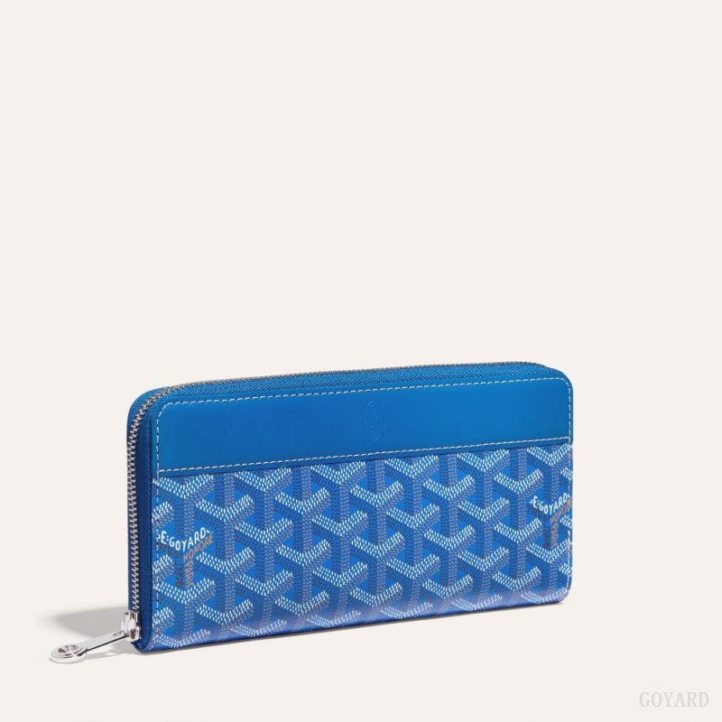 Goyard MATIGNON GM WALLET Cüzdan Mavi | GY-WDU7040