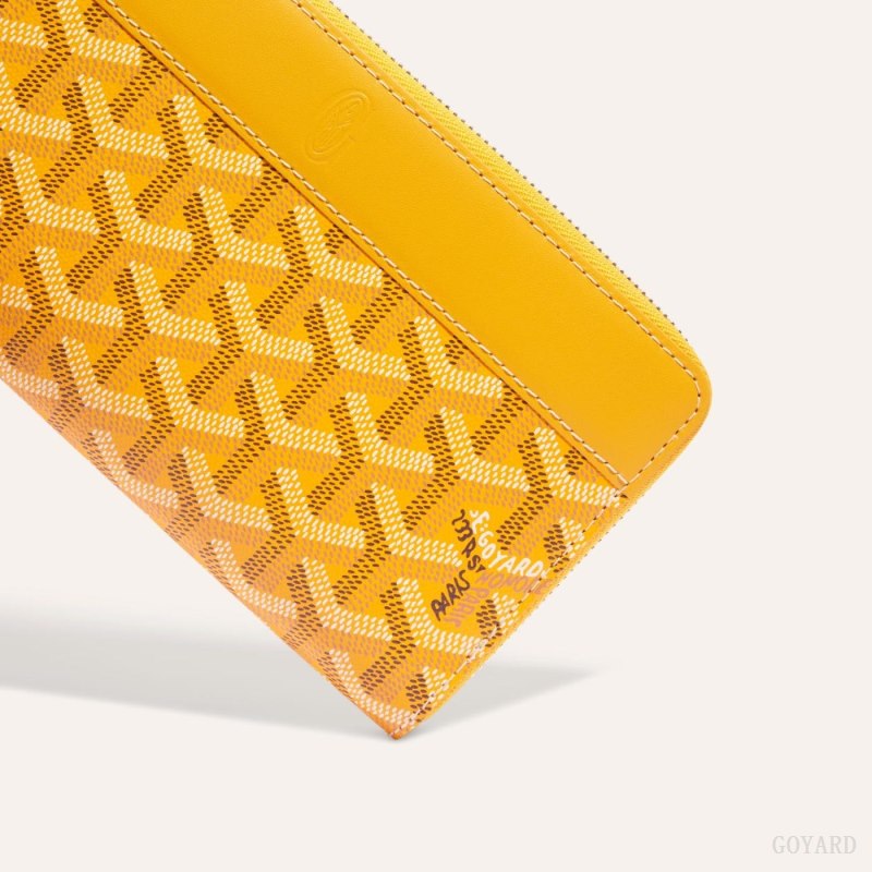 Goyard MATIGNON GM WALLET Cüzdan Sarı | GY-QGO0997