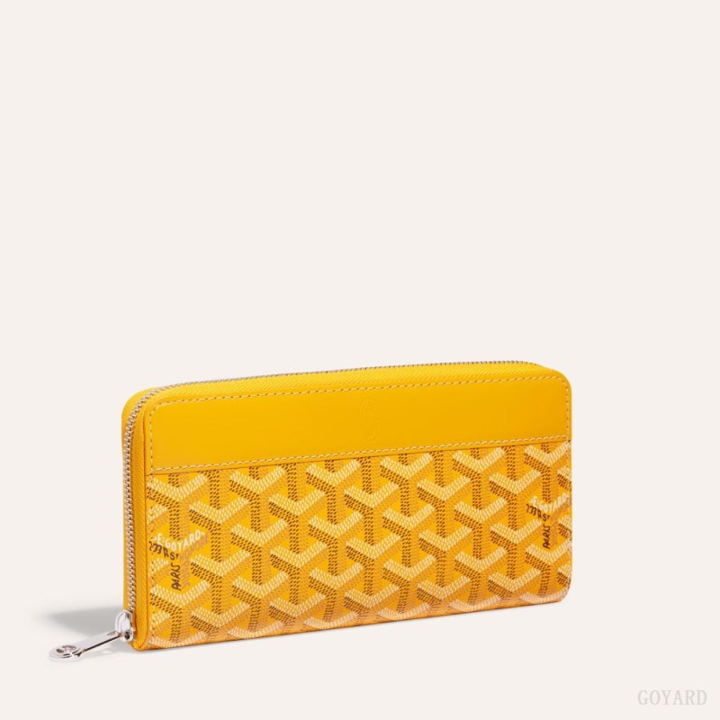 Goyard MATIGNON GM WALLET Cüzdan Sarı | GY-QGO0997