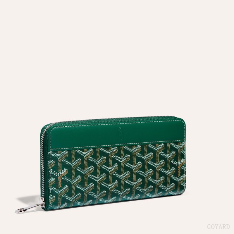 Goyard MATIGNON GM WALLET Cüzdan Yeşil | GY-PXC5684