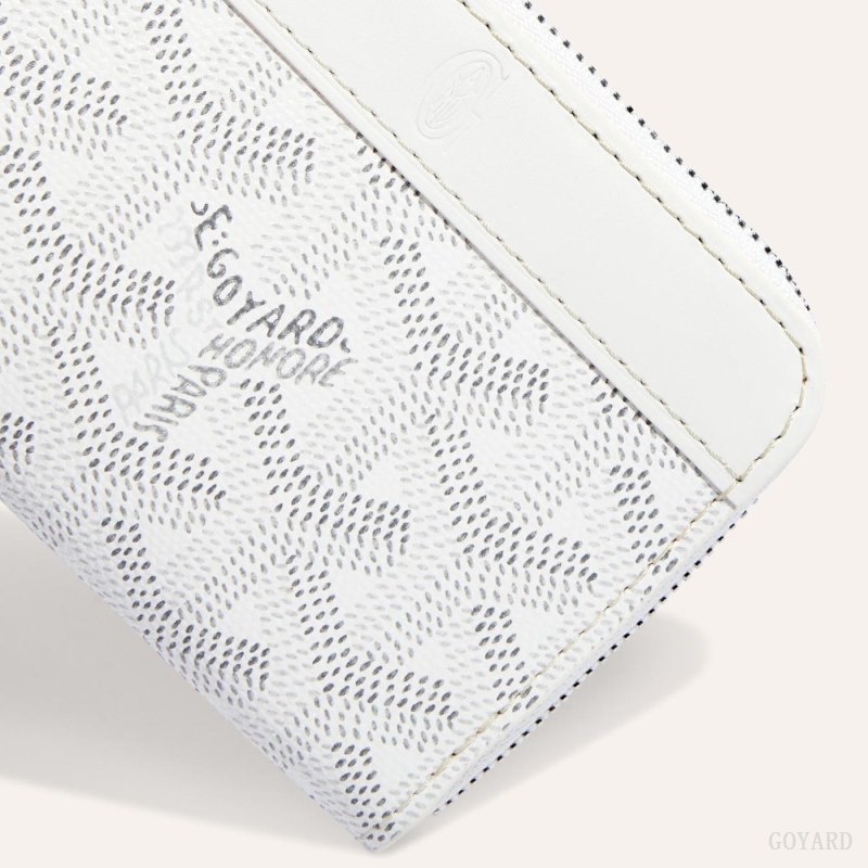Goyard MATIGNON MINI WALLET Cüzdan Beyaz | GY-TRR0044