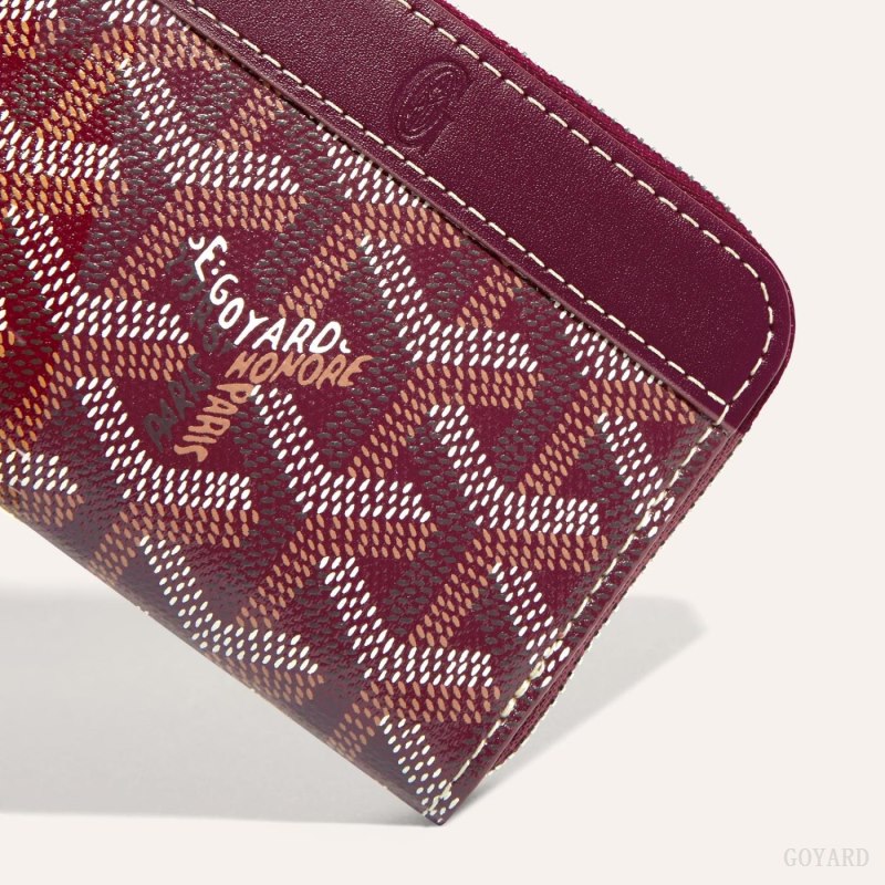Goyard MATIGNON MINI WALLET Cüzdan Bordo | GY-PNX8487