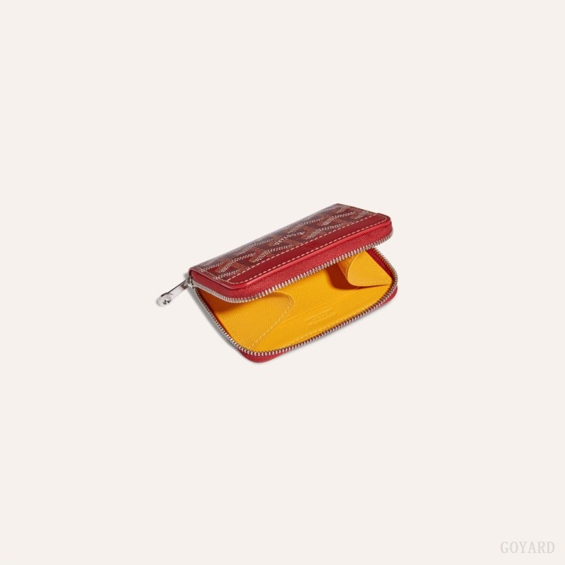 Goyard MATIGNON MINI WALLET Cüzdan Kırmızı | GY-FKU3729