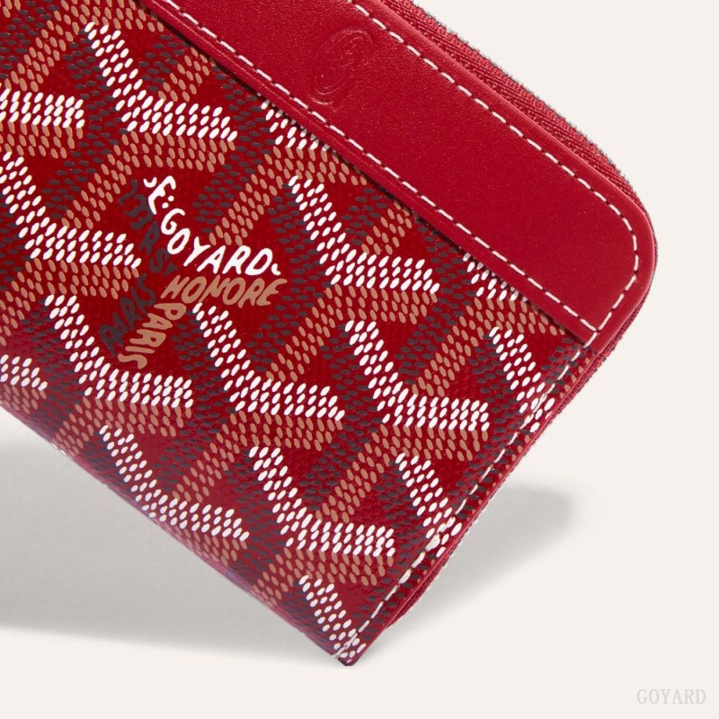 Goyard MATIGNON MINI WALLET Cüzdan Kırmızı | GY-FKU3729