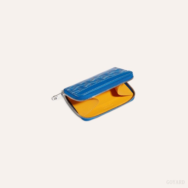 Goyard MATIGNON MINI WALLET Cüzdan Mavi | GY-RCM9499