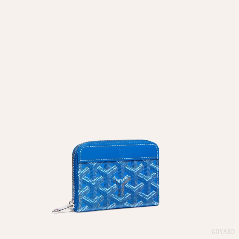 Goyard MATIGNON MINI WALLET Cüzdan Mavi | GY-RCM9499