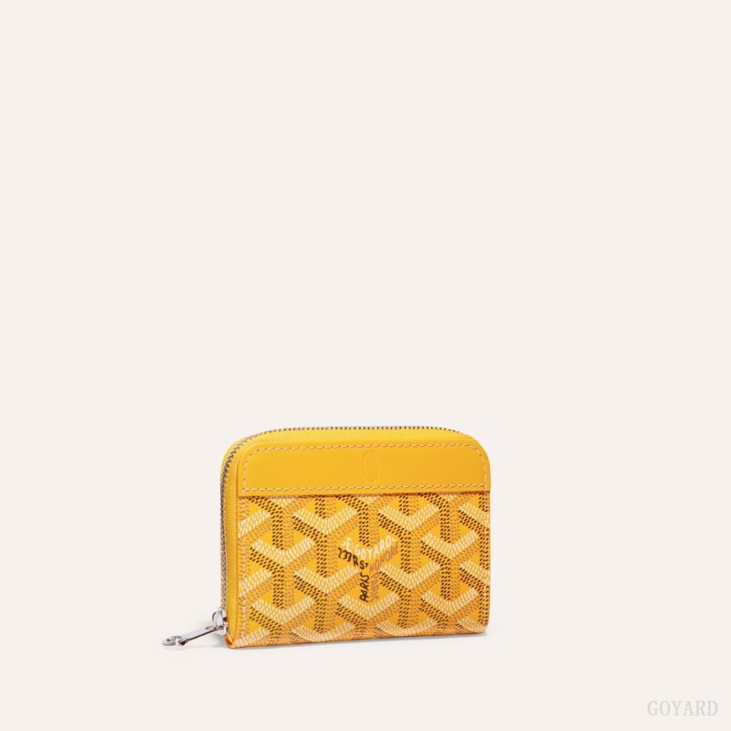 Goyard MATIGNON MINI WALLET Cüzdan Sarı | GY-QLE0063