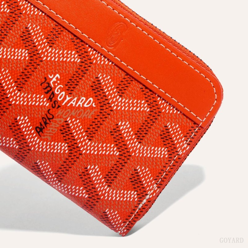 Goyard MATIGNON MINI WALLET Cüzdan Turuncu | GY-USC7690