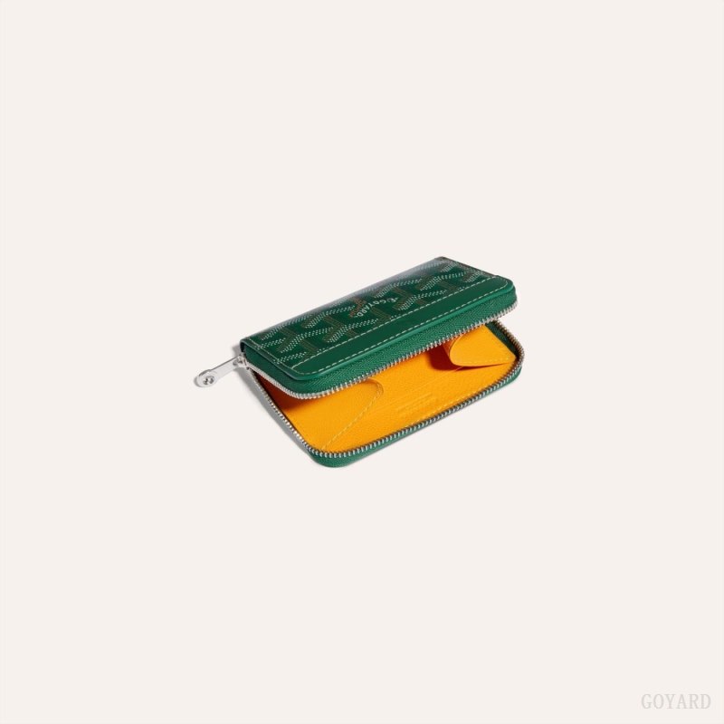 Goyard MATIGNON MINI WALLET Cüzdan Yeşil | GY-JQS4209