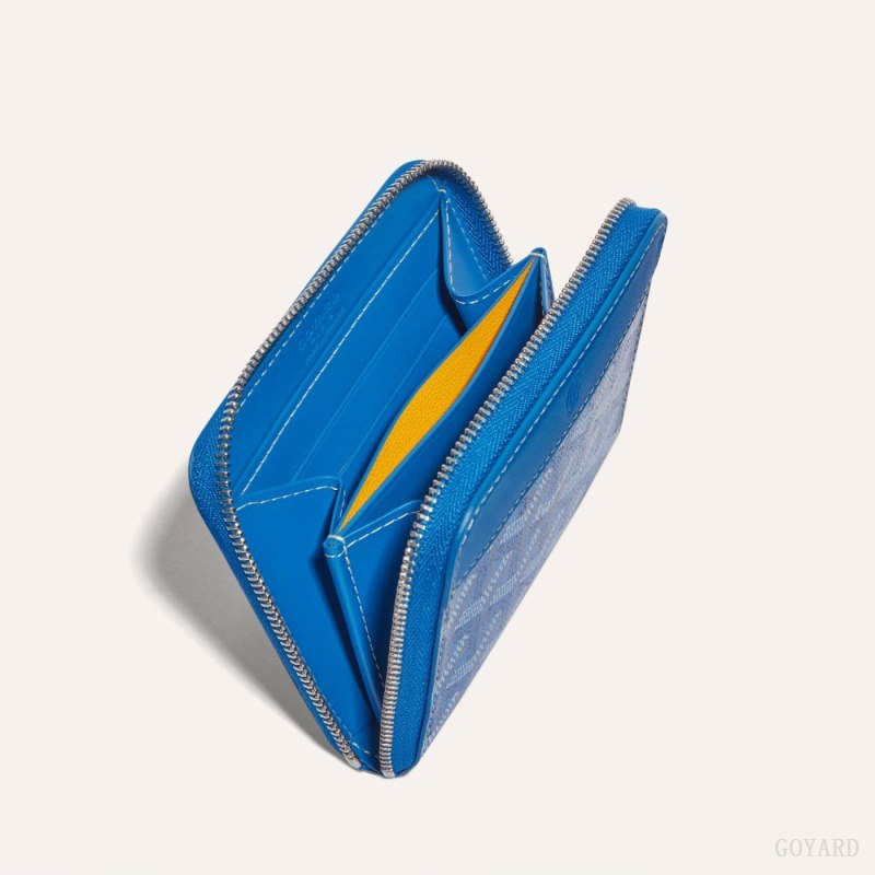 Goyard MATIGNON PM WALLET Cüzdan Mavi | GY-MZM1679
