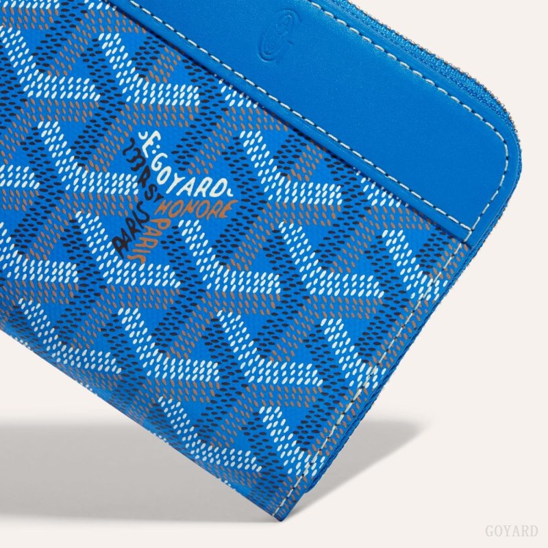 Goyard MATIGNON PM WALLET Cüzdan Mavi | GY-MZM1679