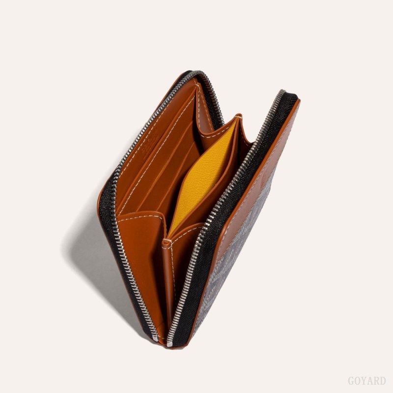Goyard MATIGNON PM WALLET Cüzdan Siyah Kahverengi | GY-REO8356
