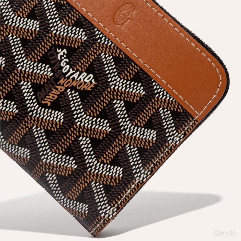 Goyard MATIGNON PM WALLET Cüzdan Siyah Kahverengi | GY-REO8356