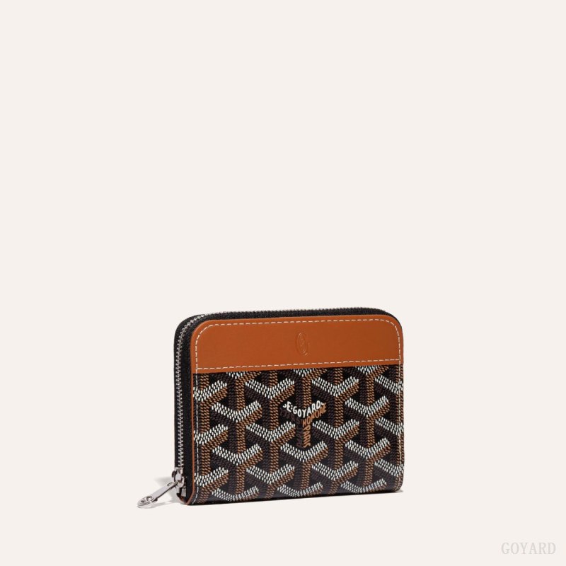 Goyard MATIGNON PM WALLET Cüzdan Siyah Kahverengi | GY-REO8356