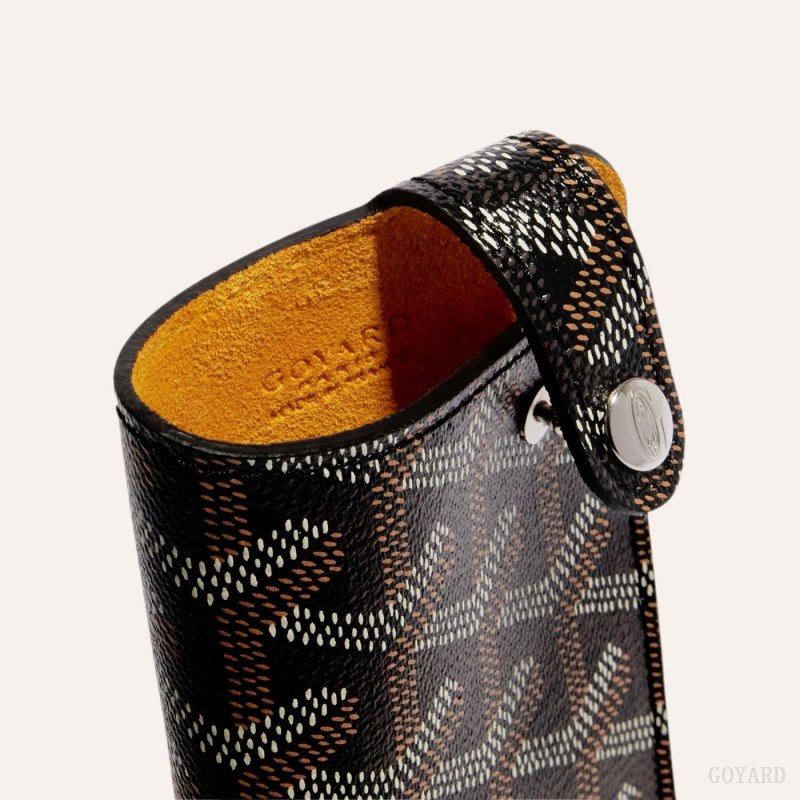 Goyard MONTMARTRE PM GLASSES CASE Vaka Çantası Siyah | GY-BIH7966