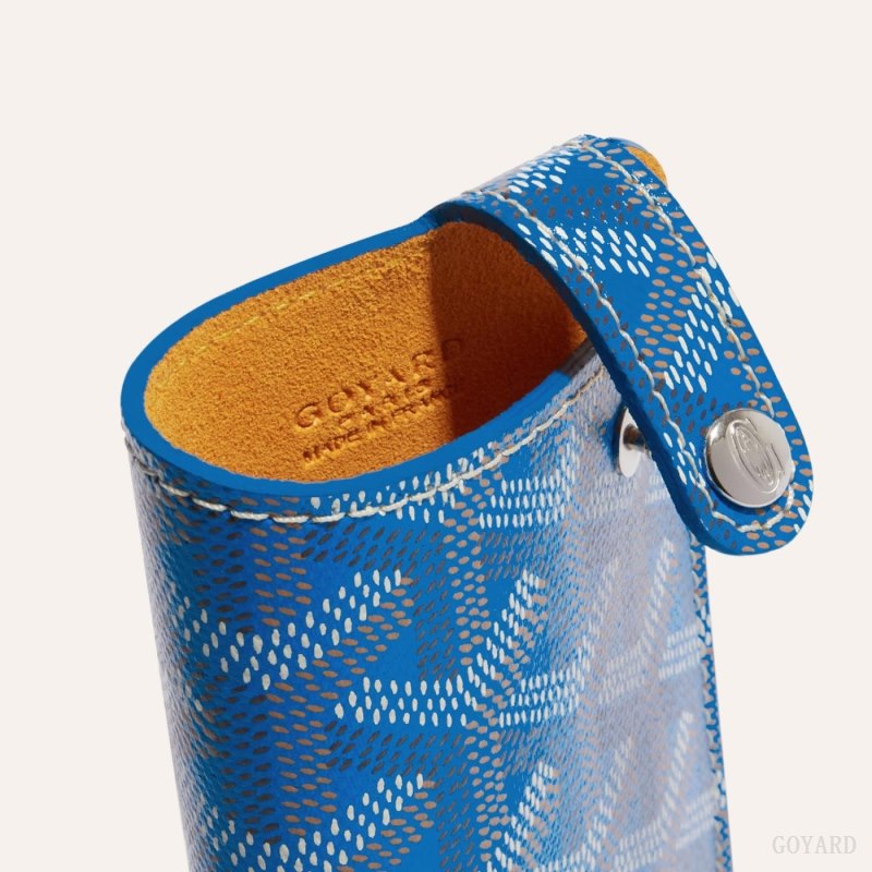 Goyard MONTMARTRE PM GLASSES CASE Vaka Çantası Mavi | GY-KYV3357