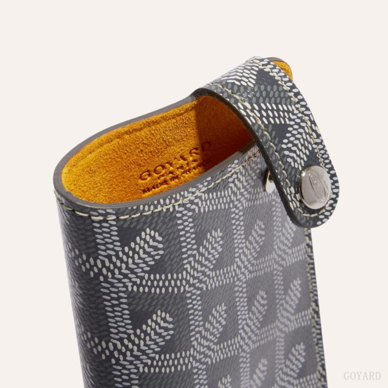 Goyard MONTMARTRE PM GLASSES CASE Vaka Çantası Gri | GY-OAP7614