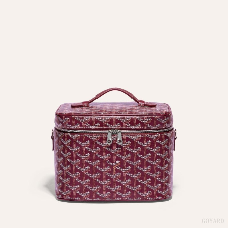 Goyard MUSE VANITY CASE Omuz Çantası Bordo | GY-IBY4088