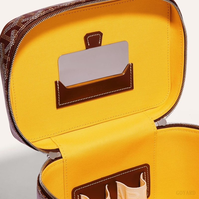 Goyard MUSE VANITY CASE Omuz Çantası Bordo | GY-IBY4088