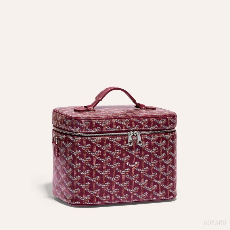 Goyard MUSE VANITY CASE Omuz Çantası Bordo | GY-IBY4088
