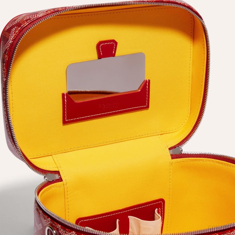 Goyard MUSE VANITY CASE Omuz Çantası Kırmızı | GY-ZJA5210