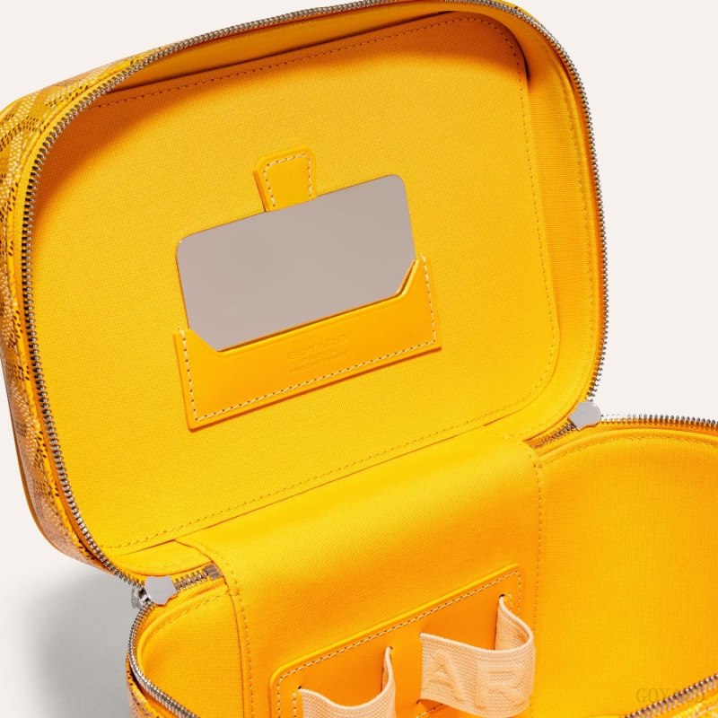 Goyard MUSE VANITY CASE Omuz Çantası Sarı | GY-ASH3392