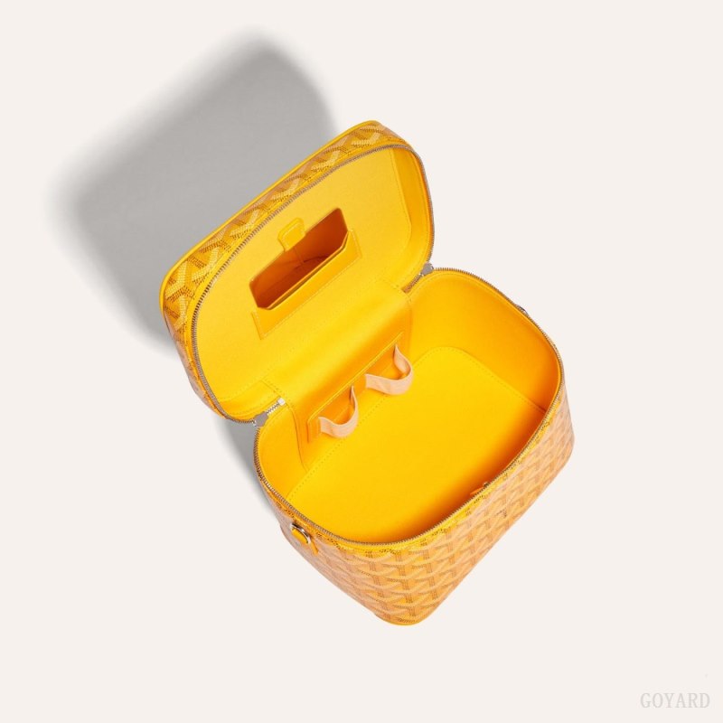 Goyard MUSE VANITY CASE Omuz Çantası Sarı | GY-ASH3392