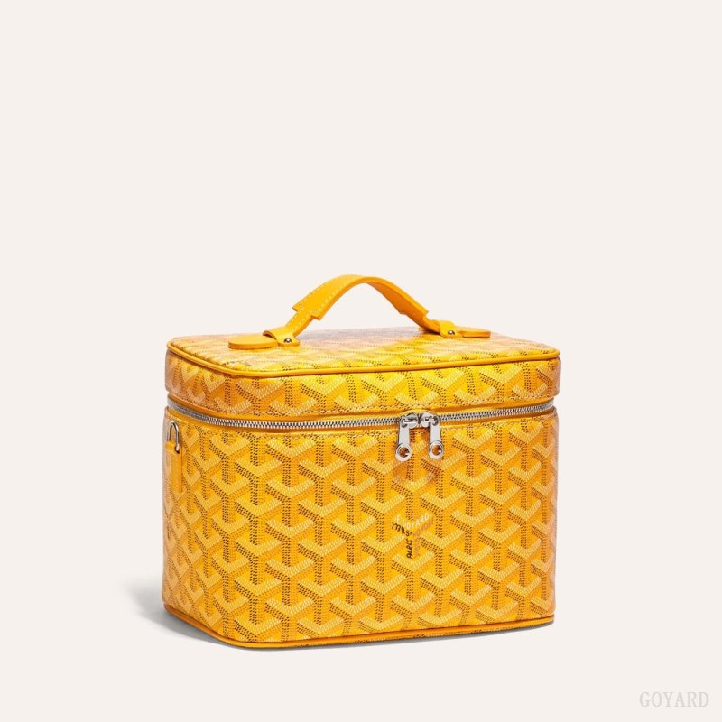 Goyard MUSE VANITY CASE Omuz Çantası Sarı | GY-ASH3392