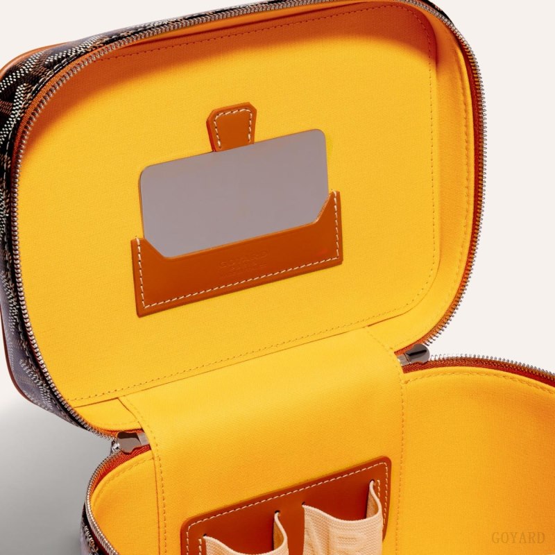 Goyard MUSE VANITY CASE Omuz Çantası Siyah Kahverengi | GY-PXP1068