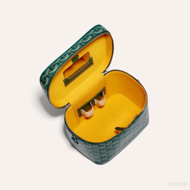 Goyard MUSE VANITY CASE Omuz Çantası Yeşil | GY-CGD1961