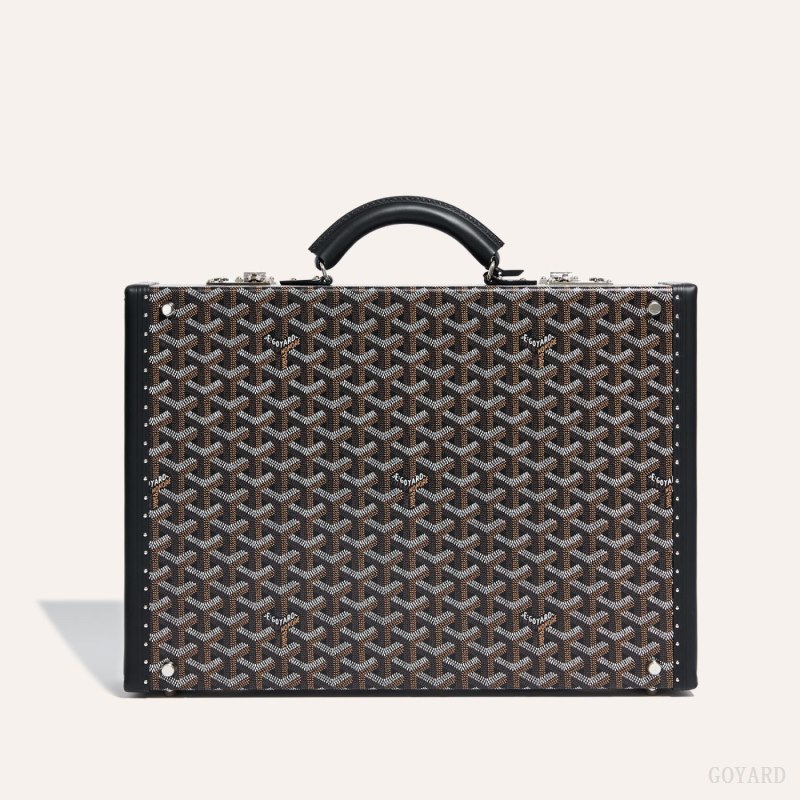 Goyard Manoir PM Document Case Bagaj Çantası Siyah | GY-DKK2988
